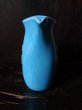 画像2: フランスビンテージ　青い陶器のピッチャー (2)