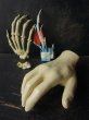 画像1: フランスヴィンテージ　理科の手の解剖模型 (筋肉 骨) (1)